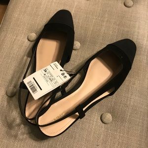 Mango Slingback flats